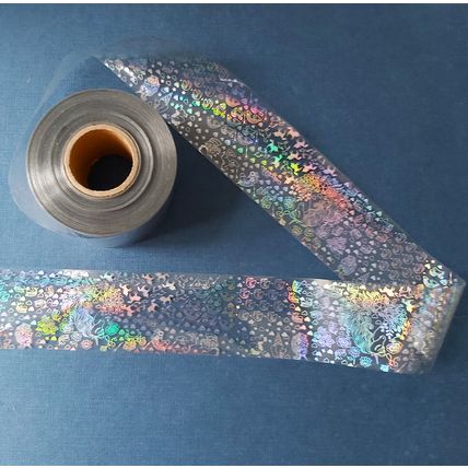 100m (Almost) Holographic Nail Foil Transfer Manicure Nail Art unicorn holo