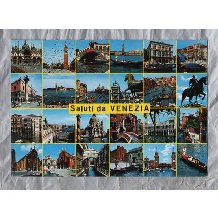 Saluti da VENEZIA - Postally Unused - S.Marco Postcard