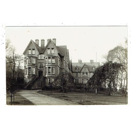 Yorkshire postcard Queen Margaret's School Scarborough