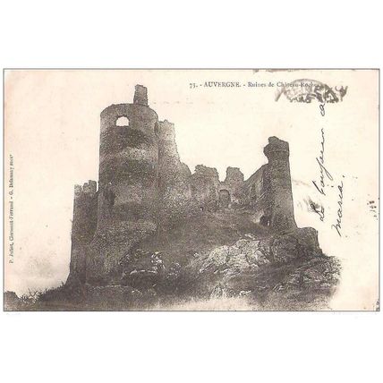 63 - ruines de Château Rocher