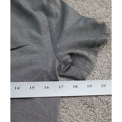 Womens Nike Dri-Fit XL T-Shirt Workout Training Shirt Gray
