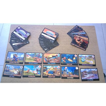 SKYLANDER TRADING CARDS - From Multiple Sets (Tops / Activision) 190+ Cards