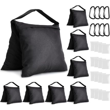 Aimosen 8 Packs Sandbags Weight Bags for Light Stand Photography Video Support,