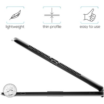 Typecase Touch for Ipad 9Th Generation Case with Keyboard (10.2", 2021),Multi-To