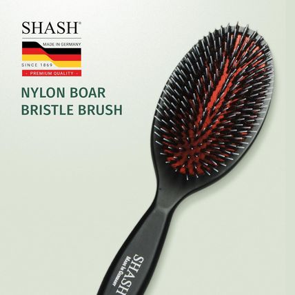 Since 1869 Hand Made in Germany - Nylon and 100% First Cut Boar Bristle Brush Su