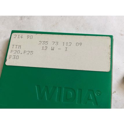 NEW lot 50 WIDIA 214-90 235 73 112 09 TTM CARBIDE INSERTS, GRADE 12W-I,TL