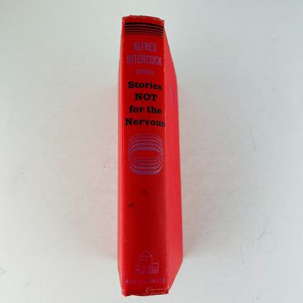 Alfred Hitchcock Stories Not For the Nervous Hardcover Book Random House 1965