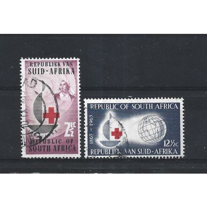 SouthAfrica.Centenary of Red Cross set of 2.Fine Used.Aug25
