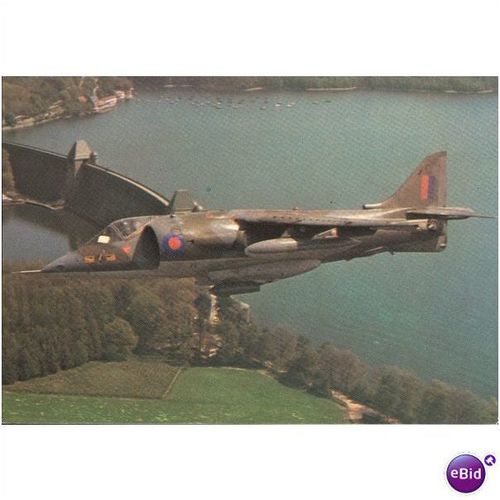 GB Postcard - Hawker Siddeley Harrier GR3
