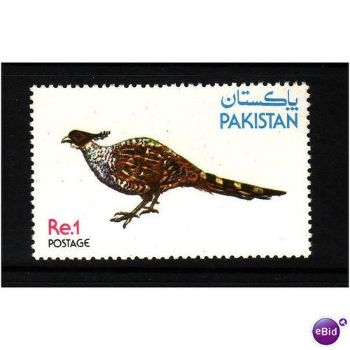 PAKISTAN 1979 1R CHEER PHEASANT SG 496 U/M MINT