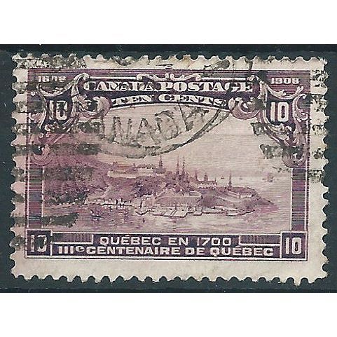 Canada 1908 SG193 10c Violet Tricentennial Good Used ....