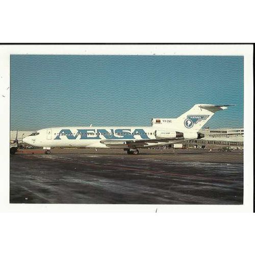Aviation AVENSA BOEING 727-51 Postcard by AeroGem (0906)