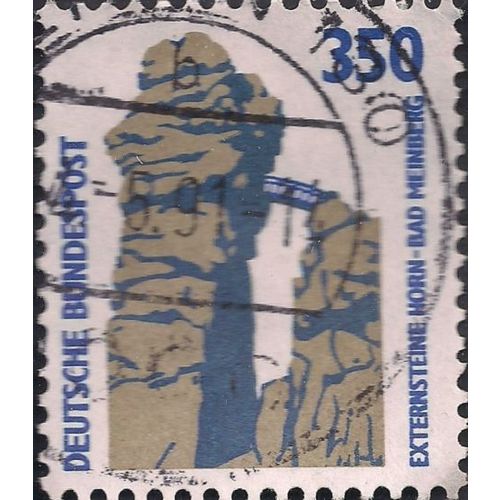 GERMANY, Extern rocks, Horn-Bad Meinberg, blue 1989, 350pf, #8