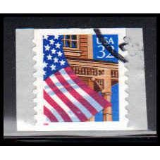 Used 2915 32c U.S. Flag Over Porch Very Fine PA6881