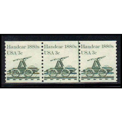 1898 3c Handcar Fine MNH Dry Gum PNC 1/3 PA2257