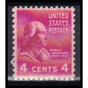 808 4c James Madison Fine MNH B0028