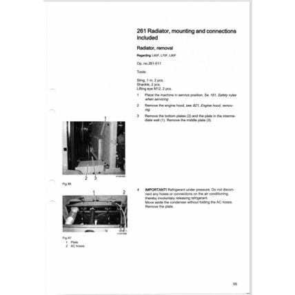 Volvo L60F L70F L90 Engine Repair Service Manual 2007 VOE21A1002898 PDF