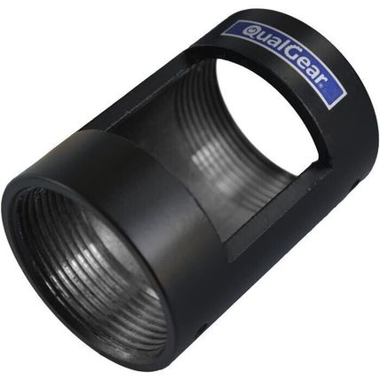QualGear QG-PRO-PM-PCO-B Pro-AV 1.5" Npt Threaded Pipe Connector with Opening