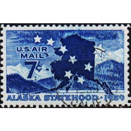 United States. 1959 7c S.G.A1123 Used