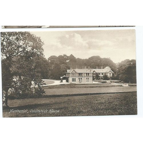 cornwall postcard frith's menheiot goldenrick house unused