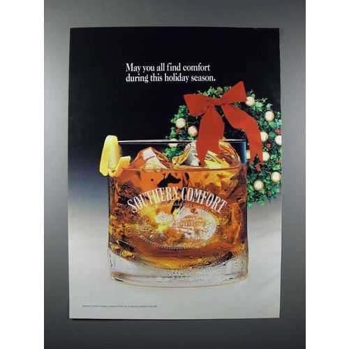 1992 Southern Comfort Liquor Ad - All Find Comfort