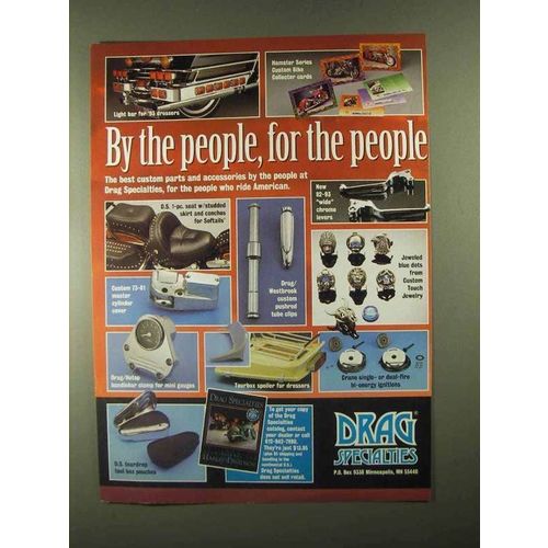 1993 Drag Specialties Parts & Accessories Ad - People