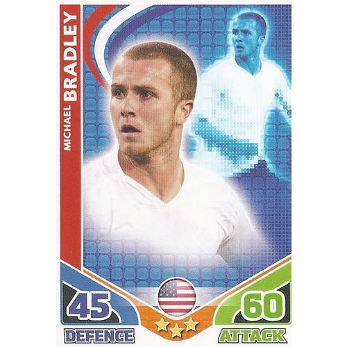 Match Attax - World Cup 2010: USA - Midfielder, Bradley (Michael)