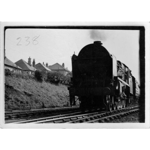 Railway Photo LMS Patriot 5519 Lady Godiva Hest Bank Lakes Express Fowler Loco