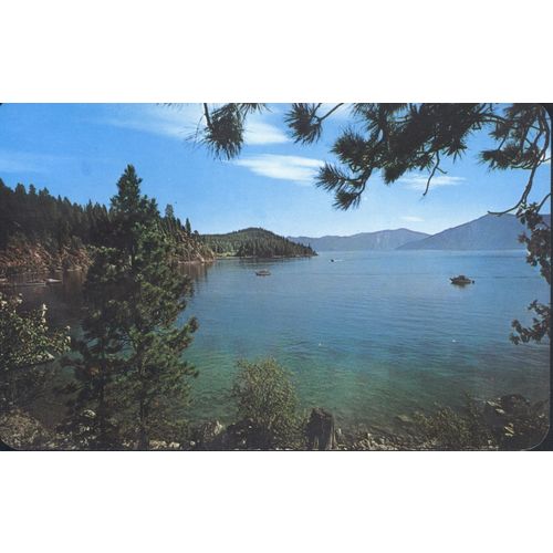 USA Postcard - Whiskey Rock on Lake Pend Oreille, Farragut State Park, Idaho