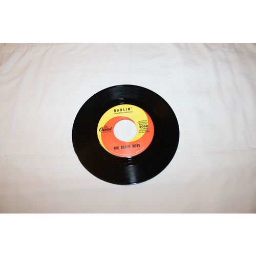 The Beach Boys 45 & Picture Sleeve-DARLIN'/HERE TODAY