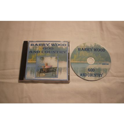 Barry Wood 5" CD Album-GOD AND COUNTRY