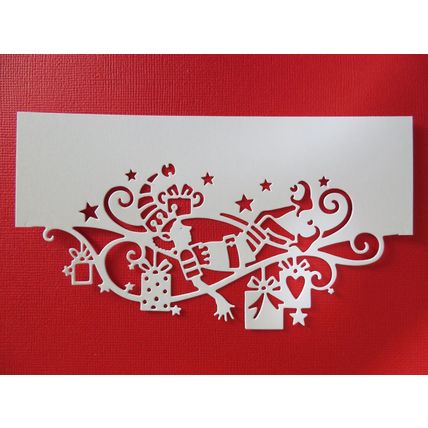 5 x Creative Expressions Die Cuts Lazy Elf Edger