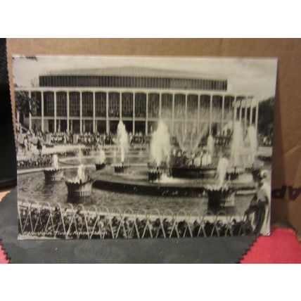 CONCERT HALL, TIVOLI, COPENHAGEN, DENMARK ..unused vintage postcard. =