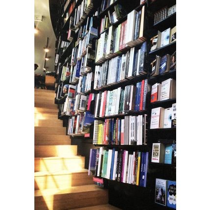 American Book Center Amsterdam Holland Dutch Book Shop Postcard