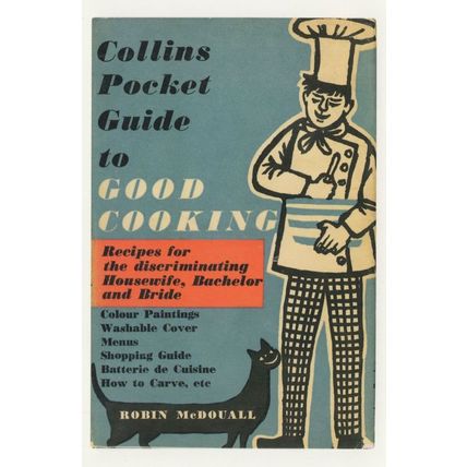 Collins Pocket Guide To Good Cooking Robin McDouall Book Postcard