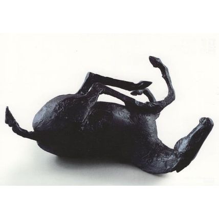 Elisabeth Frink Riding Horse 1976 Painting Art Gallery Postcard