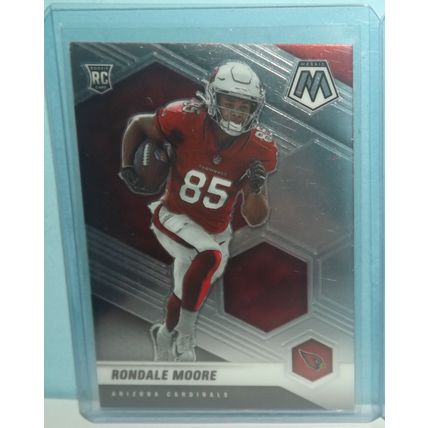 2021 Panini Mosaic RONDALE MOORE (Arizona Cardinals) Rookie Card #317