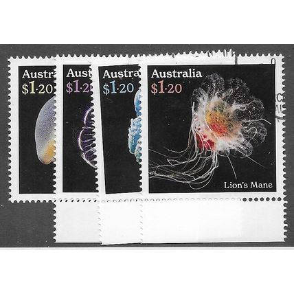 AUS 2023 (SET) 'JELLYFISH' (4v) FINE USED EBID80-556)