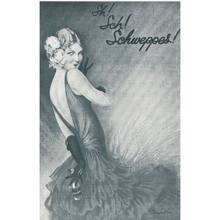 The Nostalgia Postcard 1890's - 1950's - Schweppes 1932