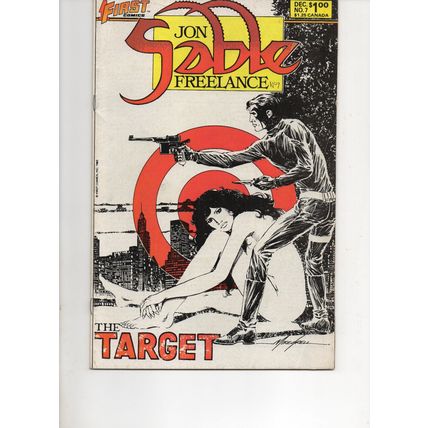 JON SABLE FREELANCE #18 (1984) FIRST COPPER AGE COMIC