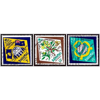 1970 The 60th Anniversary of the Girl Guides' Association Set Fine Used C1