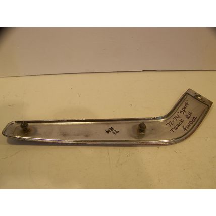 1972 73 74 DODGE SPORT TRUCK POWER WAGON FENDER TRIM #3498314 & 3498315 OEM