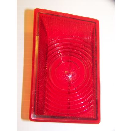 1949 PLYMOUTH DODGE RH TAILLIGHT LENS # 1253471 NOS PLYAD 3 PASSENGER P17 D31