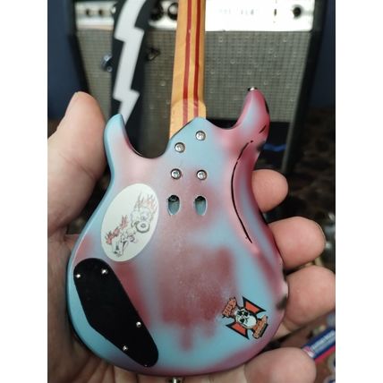 MICHAEL ANTHONY (Van Halen)-Rat Rod Custom Bass Guitar 1:4 Scale ~Axe Heaven~
