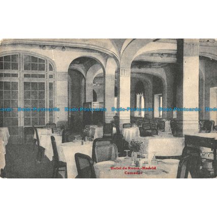 R091864 Hotel de Roma. Madrid. Comedor