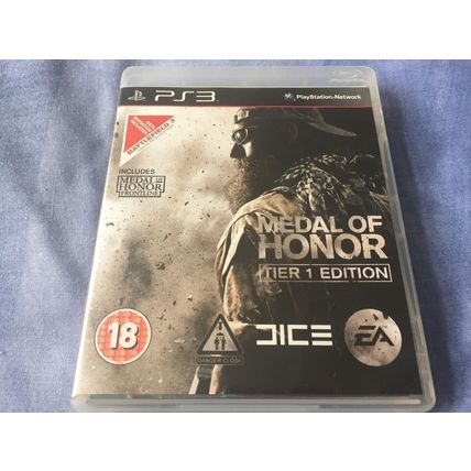 Medal of Honor - Tier 1 Edition (2010 SONY PlayStation 3 Game) PS3 + FRONTLINE