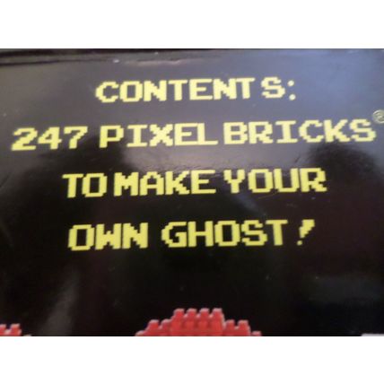 Paladone - NAMCO - PAC MAN - Red Ghost - Pixel Bricks - NEW /Boxed / Sealed