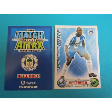 Emmerson Boyce - Wigan Athletic - Match Attax 2008/09 Football Card