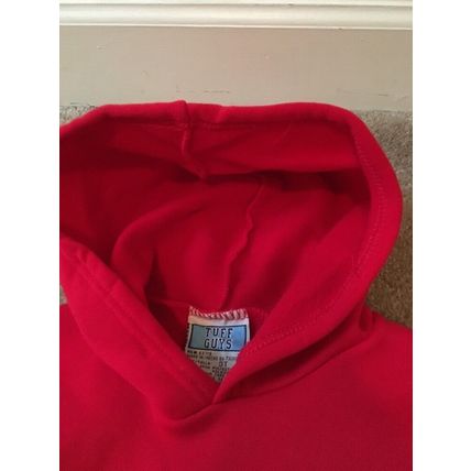 Tuff Guys Toddler Boys Hoodie Sweatshirt Size 3T Red