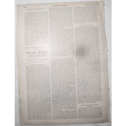 Marshall Field, the Chicago merchant. Harper's Weekly, March 21, 1891